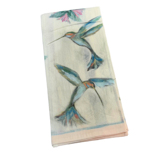 Hummingbird Tea Towel