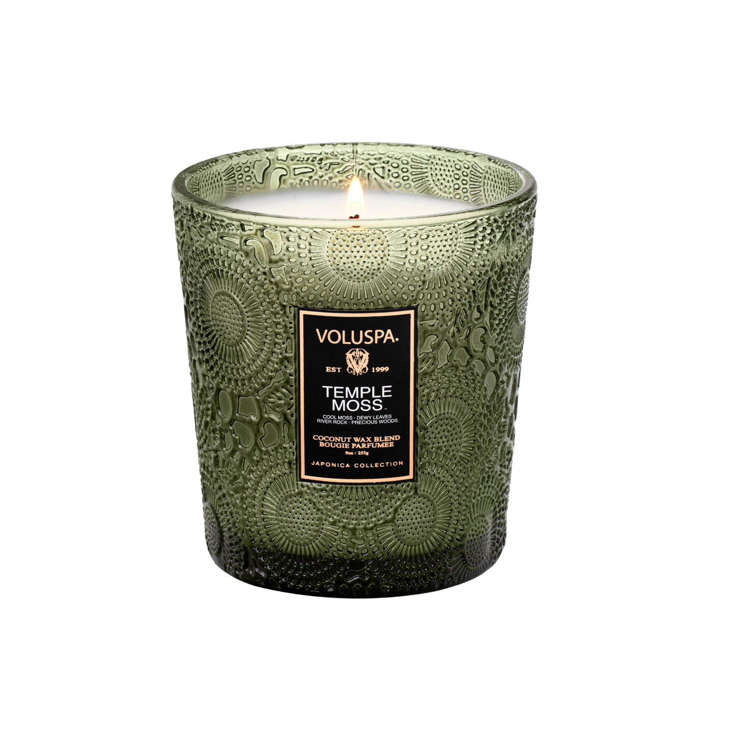 Temple Moss Voluspa 9oz Candle