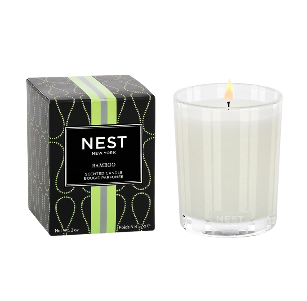 Bamboo Classic Votive Candle by NEST