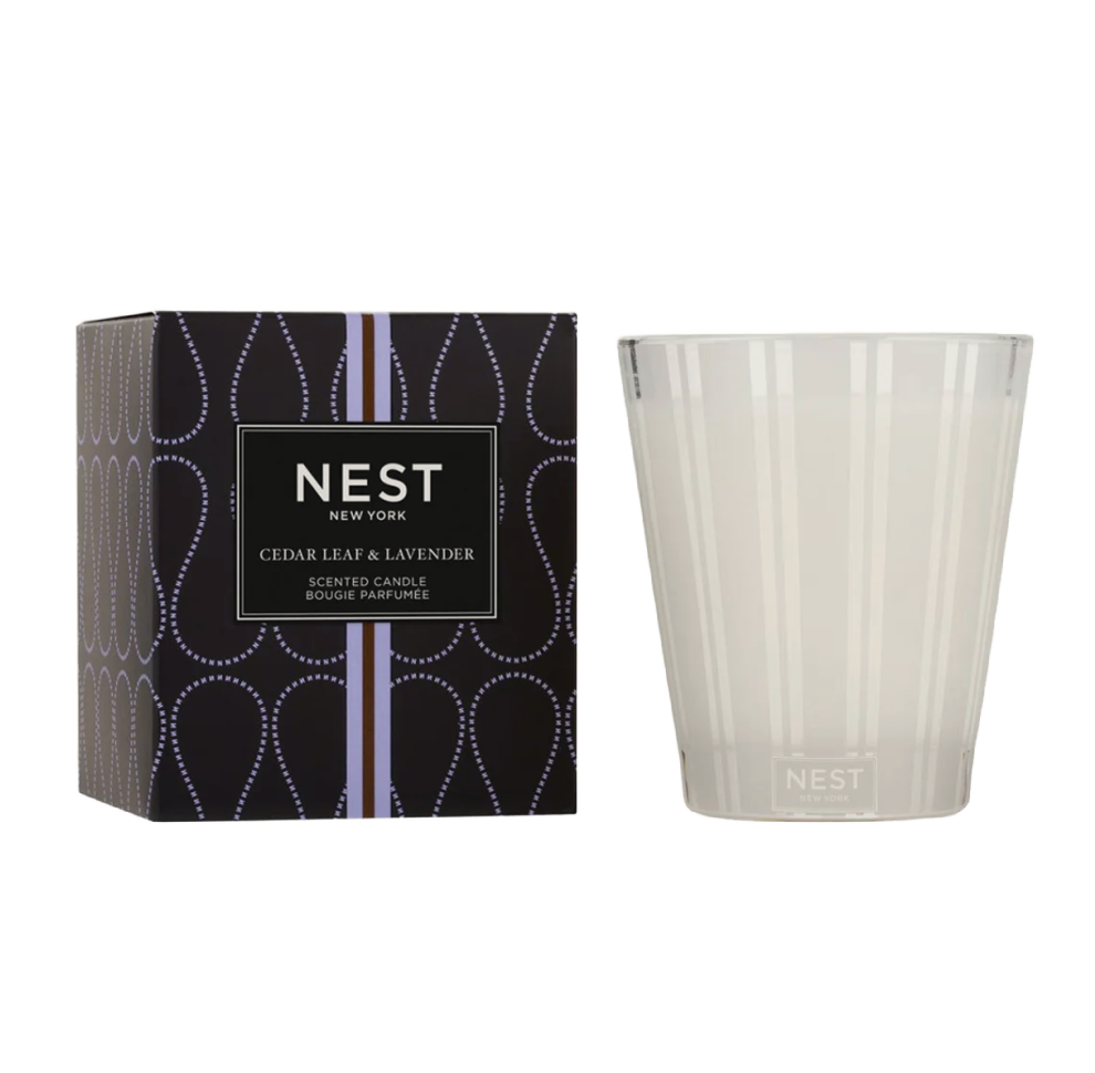 Cedar Leaf & Lavender Classic Candle by NEST