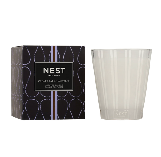 Cedar Leaf & Lavender Classic Candle by NEST