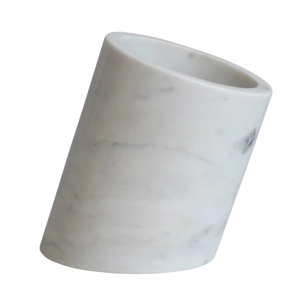 Marble Angled Bottle Holder