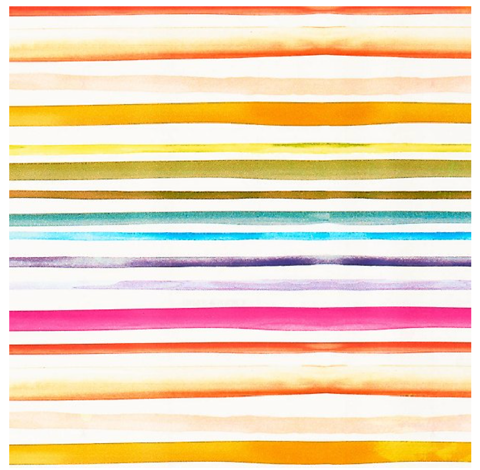 Rainbow Stripe Stone Wrapping Paper