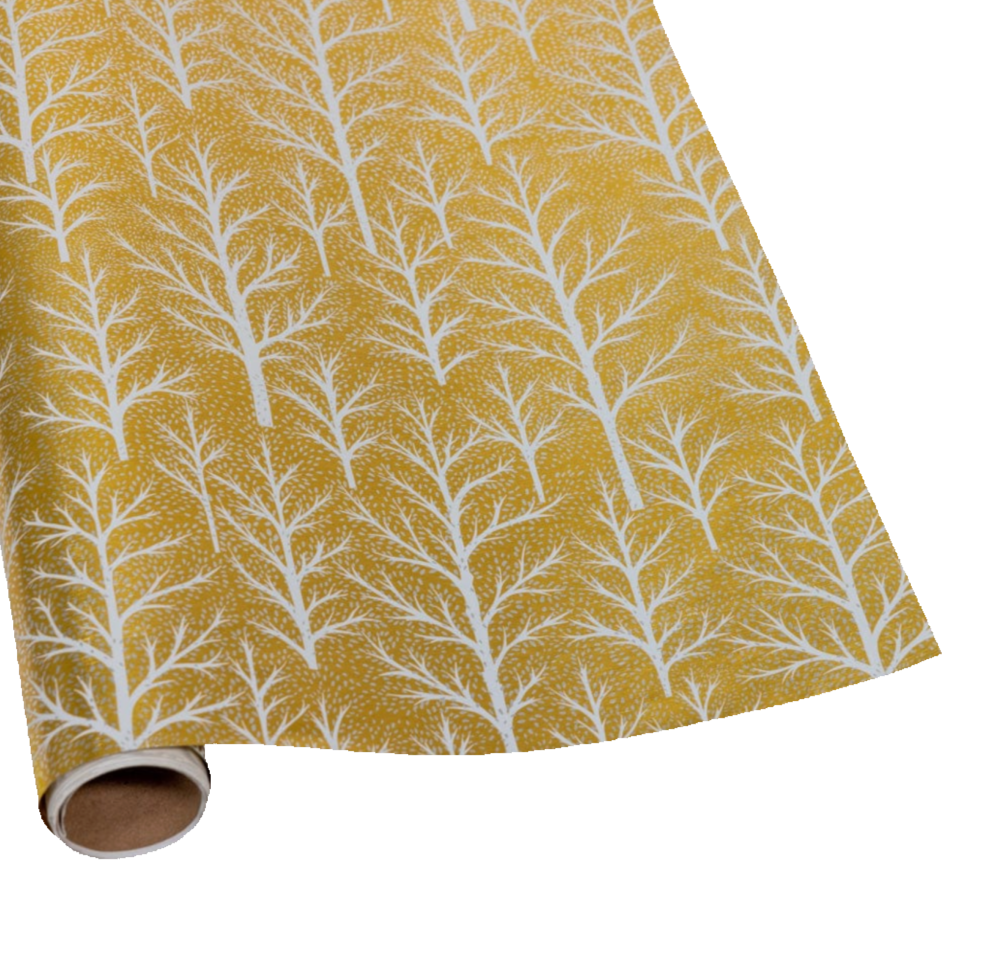 Winter Trees Caspari Wrapping Paper