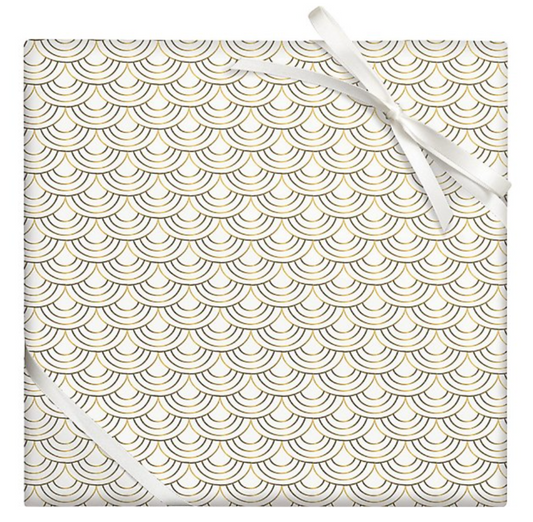 Art Deco Stone Wrapping Paper