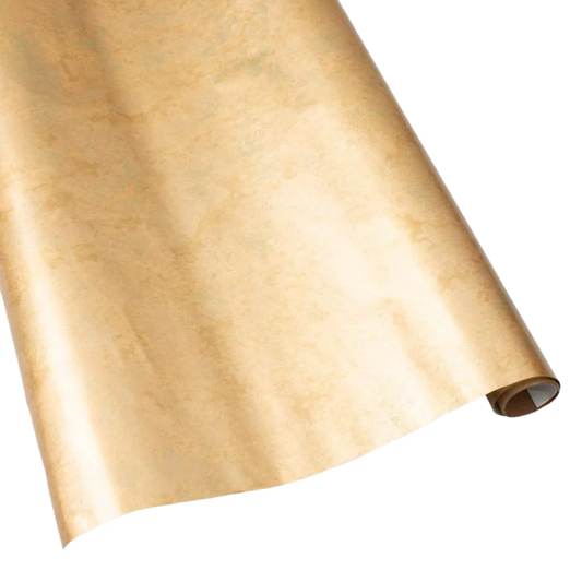 Antique Gold Caspari Wrapping Paper