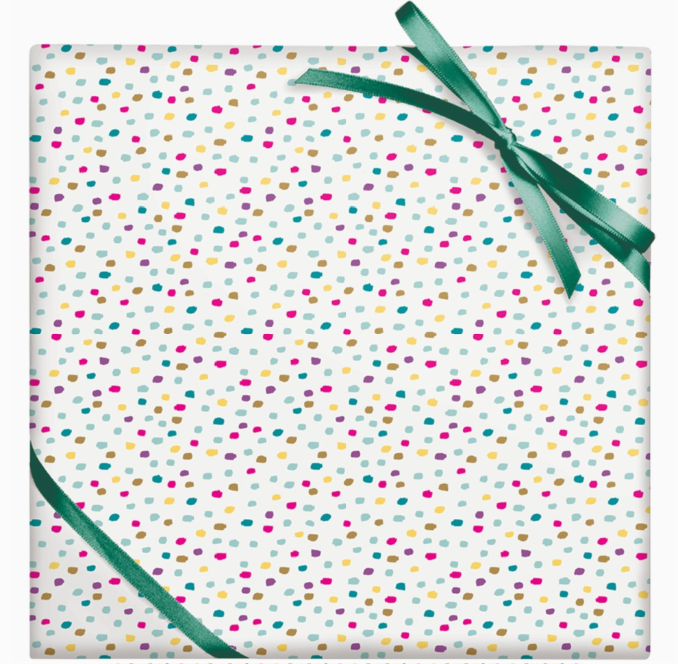 Everyday Flurry Stone Wrapping Paper