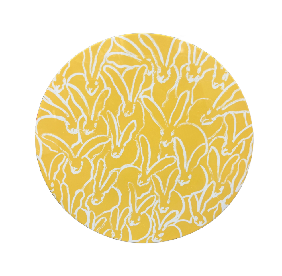 Hunt Slonem | Yellow Lacquer Mat