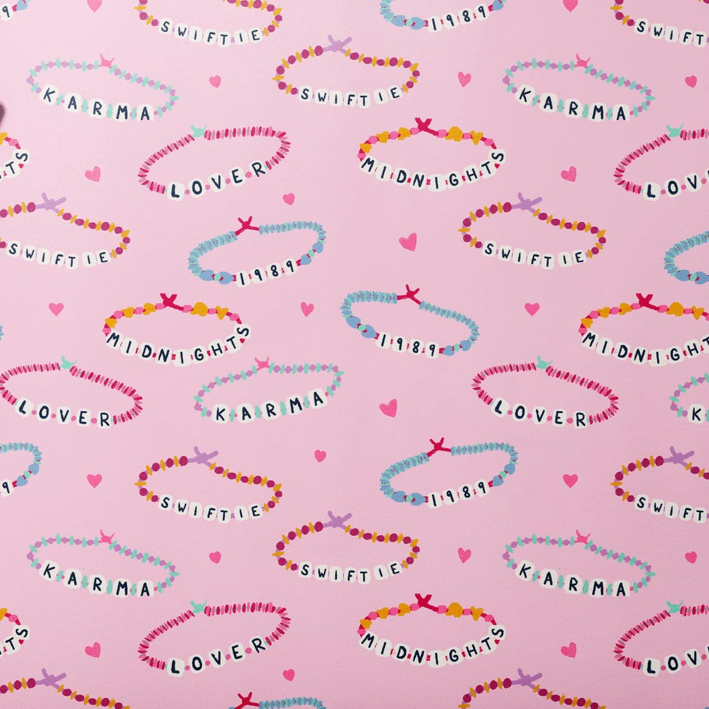 Friendship Bracelet Wrapping Paper Roll